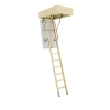 Schody strychowe drewniane firmy FAKRO Super Thermo LWT 70x130cm wysokość 280cm